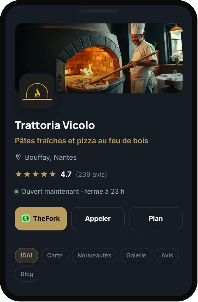Voici un IDAI publié. C'est ainsi que l'IA vous trouve.